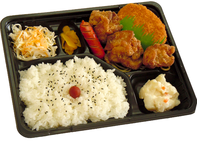 からあげコロッケ弁当